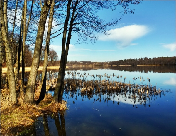 Wiosna w Kartuzach Jezioro Klasztorne Duze i Male_2