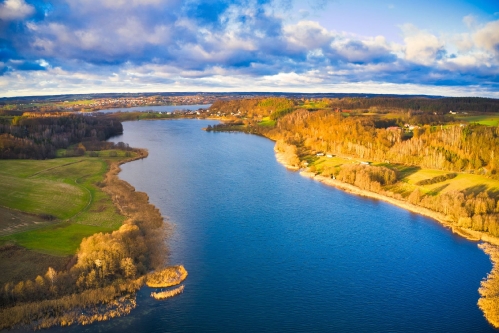 Zawory Widok na jezioro Brodno Małe-7